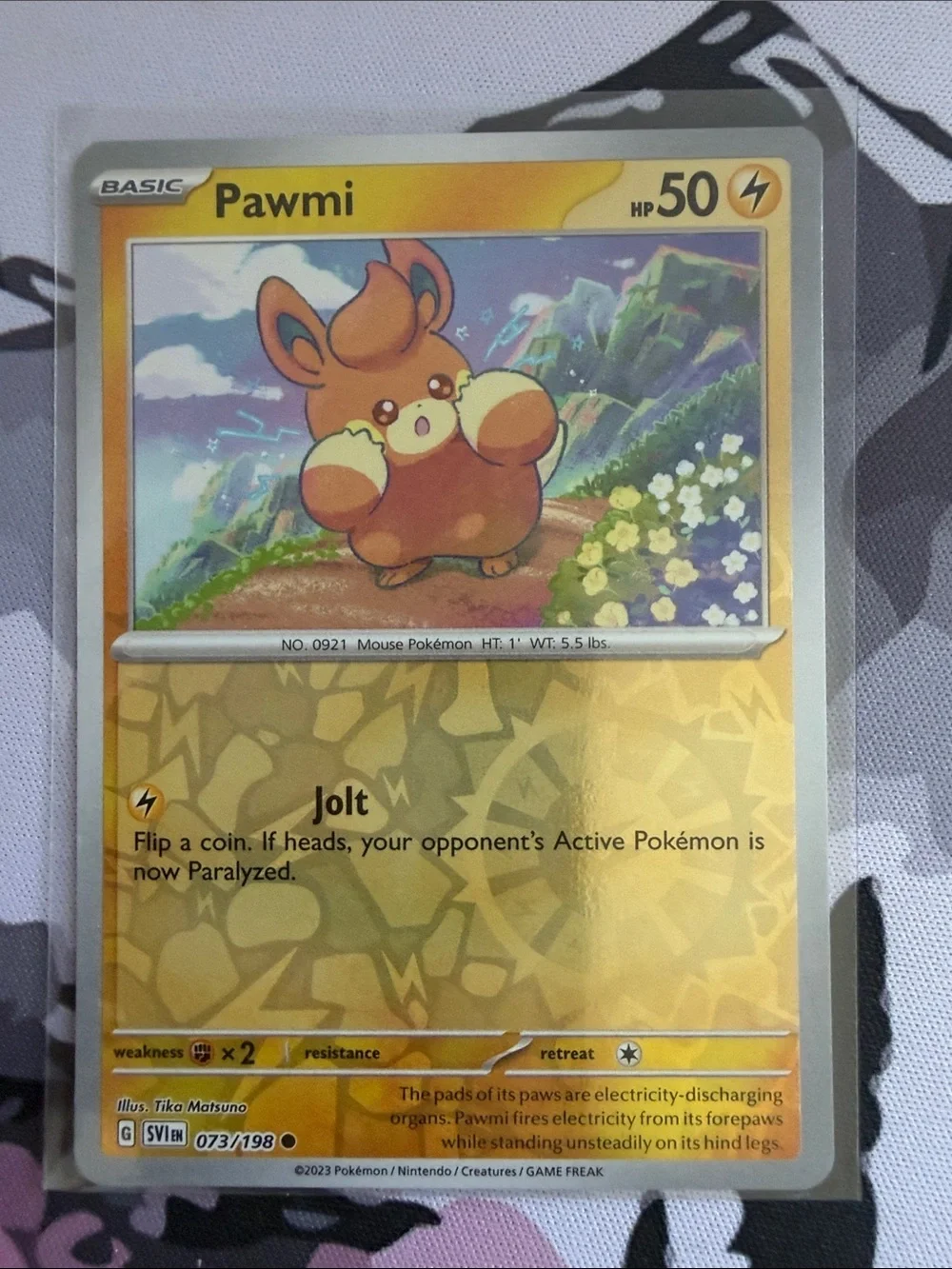 Pawmi Pawmo & Pawmot Evolution Lot | Paldean Fates Shiny Pokémon